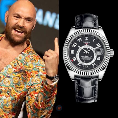 British Boxer Tyson Fury Watch Collection – IFL Watches